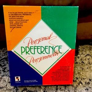 Vintage Personal Preference Game (1987)